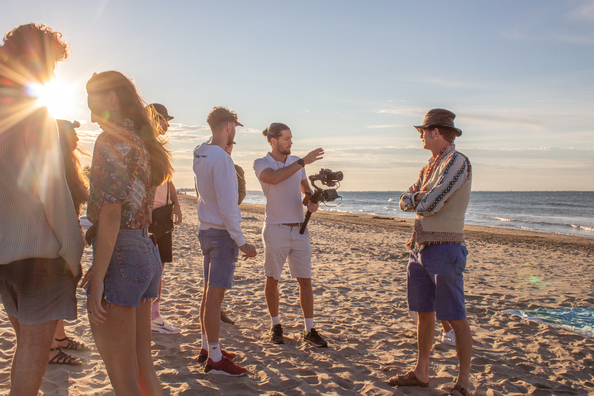 Vidéaste Montpellier tournage plage